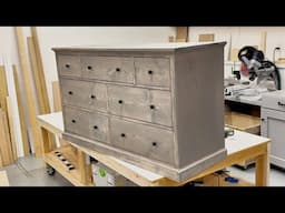 Building a Dresser! Quick Timelapse