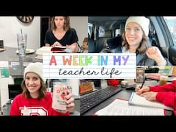 WEEK IN MY TEACHER LIFE | first week back in 2025, new year, author's purpose