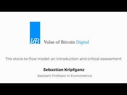 The stock-to-flow model of Bitcoin: an introduction and critical assessment | Sebastian Kripfganz