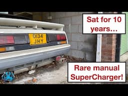 Barn find 80s Supercharged manual MR2 with JDM goodies - will it run?