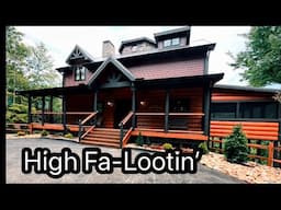 High Fa-Lootin’ Brand New A Must See Smoky Mountain uniquely designed