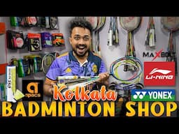 Badminton Shop Kolkata 🏸| Li-Ning Yonex Apacs MaxBolt Racket | Kushal Badminton Stringing Service