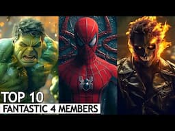 Top 10 Team Members of Fantastic 4 | BNN Review