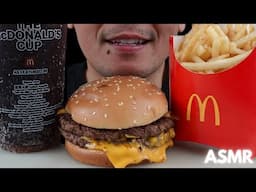 ASMR | McDonald's Double Cheesy Jalapeño & Bacon Quarter Pounder with Cheese | The Hangry Mole