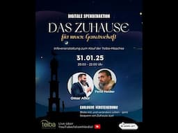 Digitale Spendenaktion für die Teiba Moschee in Berlin