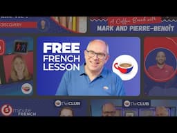 ‼️ Coffee Break French LIVE: Join us for a free French Lesson