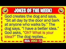 🤣 BEST [MATURE] JOKES OF THE WEEK! - God created the dog and said, "Sit all day... " | Funny Jokes