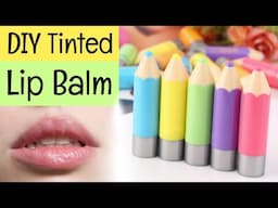 How to make coloured lip balm at home | diy pink lip balm | homemade pink lip balm | Sajal Malik