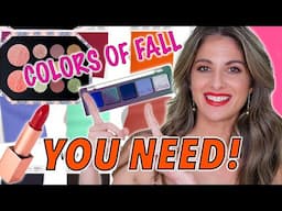 COLORS YOU NEED TO BE WEARING THIS FALL! MAKEUP AND FASHION