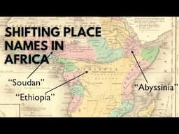 12 Times Place Names In Africa Shifted! #AncientAfrica #africanhistory