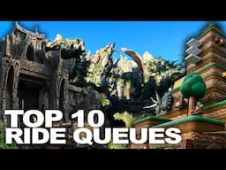 Top 10 Theme Park Ride Queues