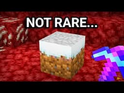 I Found Minecraft's Actual RAREST Items!