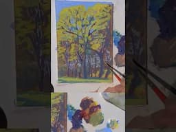 Why you NEED a Limited Palette! #pleinairpainting #gouache