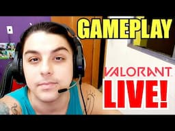 LIVE DE VALORANT  + BATE PAPO!