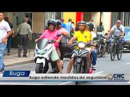 Buga extiende medidas de seguridad