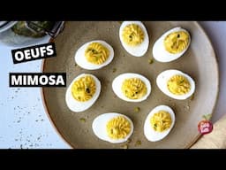 OEUFS MIMOSA AUX HERBES SALÉES 🥚 Au Vieux Loup de Mer, le BIC, Québec