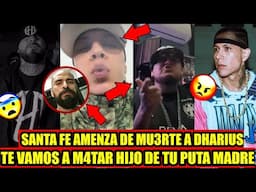 Santa Fe klan Le contesta tiradera a Dharius ALV Todos Millonario Le tira C-Kan al T1ro Con Babo 😨