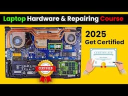 🔥Full Laptop Hardware and Repairing Course With Certificate 2025 || Laptop Repairing Course in Hindi