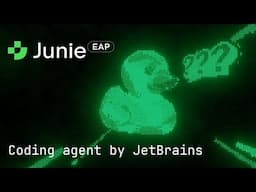 See Junie in Action: Your Coding Agent in IntelliJ IDEA, a JetBrains IDE