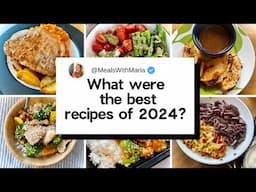 24 of the BEST Recipes I Made In 2024