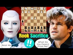 Stockfish 17 SACRIFICED His Rook At The Beginning of The Game Against Magnus Carlsen | Chess Game