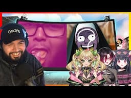 Senpapi Reacting To VTubers Reacting To Senpapi's Compilations