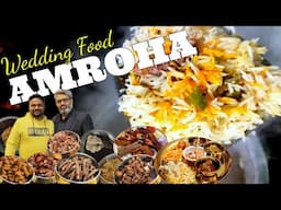 AMROHA WEDDING Food / AMROHA MUSLIM WEDDING FOOD / NON VEG AND VEG WEDDING FOOD