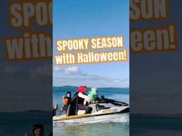 Sea-Doo Trick or Treat #fishpro #seadoo #halloween #spooky #jetskidog #bulldog #jetskifishing #ava