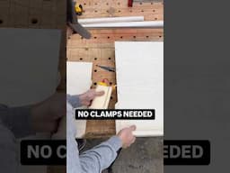 Countertop Assembly With No Clamps… (Lamello Clamex Connectors)