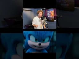 Así se grabó la voz de Sonic para Sonic 3 🦔🎥🍿🎙️