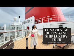 Cunard Queen Anne Cruise Ship Tour - See inside Cunard's newly refurbished ship!