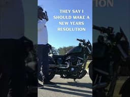 What is your New Years Resolution? #biker #motorcycles #newyearsresolution