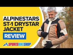 Alpinestars ST-1 Waterproof textile jacket review - Sportsbikeshop