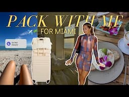 Pack and Prep with me for Miami! 🌴✈️