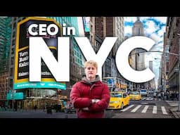 21 Year Old CEO visits New York