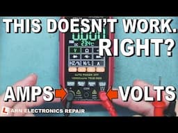 What Is The Difference Between Common and Amps Terminal On Your Multimeter?  It's Not What You Think