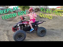 Replay 1500W 60V Electric ATV Quad Bike from Nitro Motors