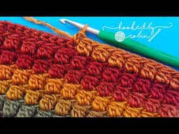 How To Crochet An Easy Stitch - Ideal For Blankets! 🧶