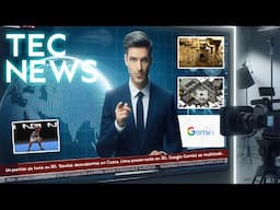 TEC NEWS:DESCUBREN TUNELES OCULTOS EN CUZCO, GEMINI MANEJA APPS, LIMA EN 3D Y AUSTRALIA OPEN DIBUJOS