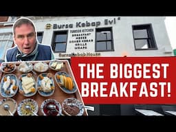 The BIGGEST TURKISH BREAKFAST I've Ever REVIEWED!