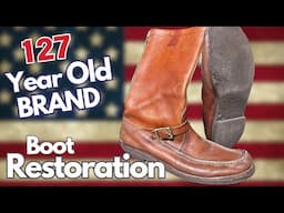 Russell Moccasin Boot Restoration | Total Shoe Makeover