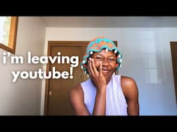 why i'm quitting my youtube channel