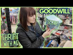 SCORE! Filled My Cart at GOODWILL. | Thrift With Me | Reselling