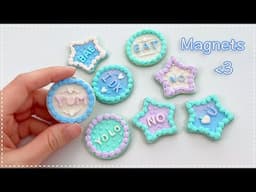 Craft Vlog 7: Finishing Up My Cake Magnets