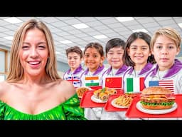 Family try School Lunches from Around the World! Which is the BEST?