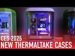 Thermaltake's Colorful New Cases (and Liquid Immersion Prototype!)