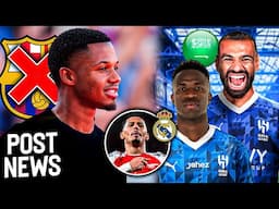 ARABIA SAUDÍ QUIERE a VINICIUS JR y a SALAH | REAL MADRID a por SALIBA | ANSU FATI: NUEVO EQUIPO