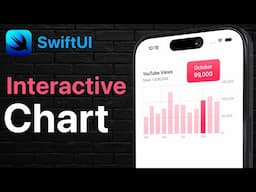 Interactive SwiftUI Chart - Drag to Show Data w/ Animation