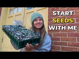 Start Seeds with Me (Calico Cow Acres Homestead | #VegoSeedStarting )