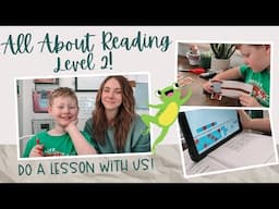 Do a Lesson with Us! All About Reading Level 2!